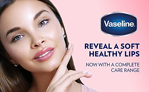 Vaseline Lip Therapy Lip Balm Mini, Rosy Lips | Lip Repair in a Container for Cracked, Dry Lip | Travel Size 0.25 oz (Pack of 4)-Velvo Beauty