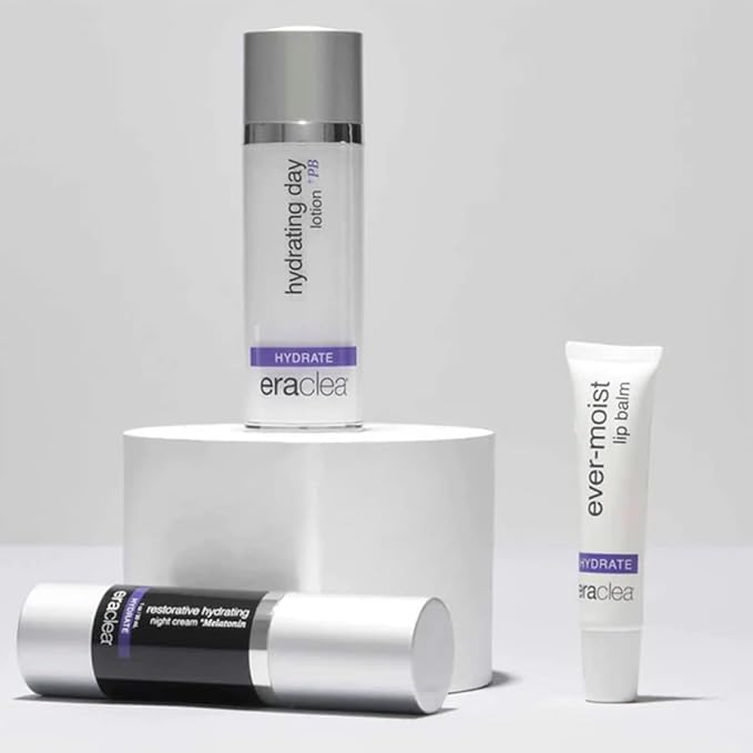 eraclea Ever-Moist Lip Balm, Lip Repair Treatment for Dry, Chapped Lips, Lip Moisturizer with Beeswax, Hyaluronic Acid and Shea Butter, Anti-Aging Cracked Lip Repair for Youthful Lips (0.4 oz)-Velvo Beauty