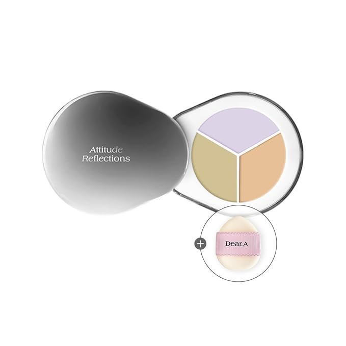 Dr.Althea Dear.A Perfect Cover Concealer Palette - Vegan Fomula, Conceal, Cover, Correct, Contour, Highlight, Multi concealer balette, Finger puff included (C03)-Velvo Beauty