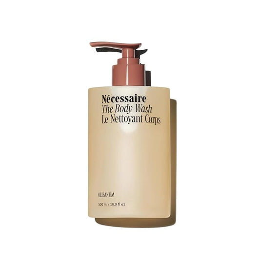 Nécessaire The Body Wash Olibanum. Natural Body Wash for Women + Men. Radiance Cleanse. Multi-Enzyme Gel Cleanser for Dull Skin. Notes of Vanilla, Fig Leaf, and Cassis Buds. 16.9 Fl Oz.-Velvo Beauty
