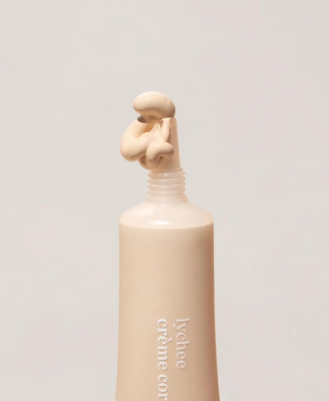 Ere Perez - Natural Lychee Crème Corrector | Vegan, Cruelty-Free, Clean Beauty (Uno – Alabaster Sand, 0.33 oz | 10 ml)-Velvo Beauty