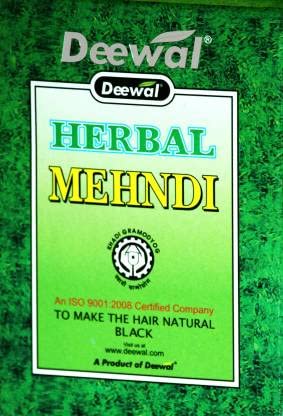 Kali Mehandi Herbal Kali Mehndi Makes Hair Natural Black 80g Mehandi Powder-Velvo Beauty