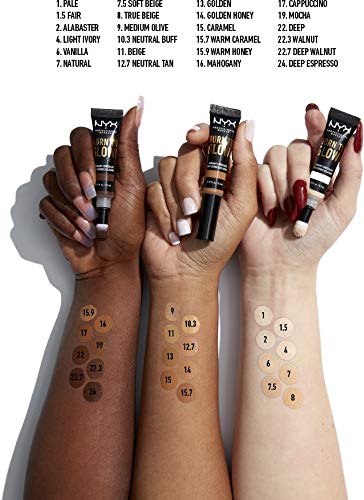 NYX PROFESSIONAL MAKEUP Born To Glow Radiant Concealer, Medium Coverage - Vanilla-Velvo Beauty