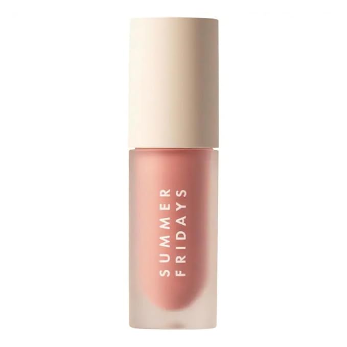 Summer Fridays Dream Lip Oil - Tinted Lip Oil with Moisturizing Sheer Coverage, High-Shine and Deep Hydration - Non-Sticky Formula for Long-Lasting Softness - Bare Sand (0.15 Oz)-Velvo Beauty