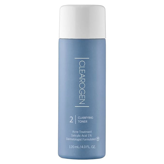 Clarifying Toner for Acne and Blemishes, Face Toner, Facial Toner, Skin Toner, Acne Toner, Toner Oily Skin, Salicylic Acid Toner, Astringent for Face, Toners, 4 Fl Oz-Velvo Beauty