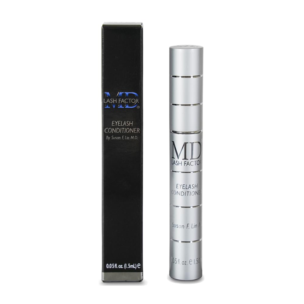 MD Lash Factor Eyelash Conditioner – 0.05 fl oz Trial Size – Lash Growth Serum with Biotin and Peptides, Ideal for First-Time Users-Velvo Beauty
