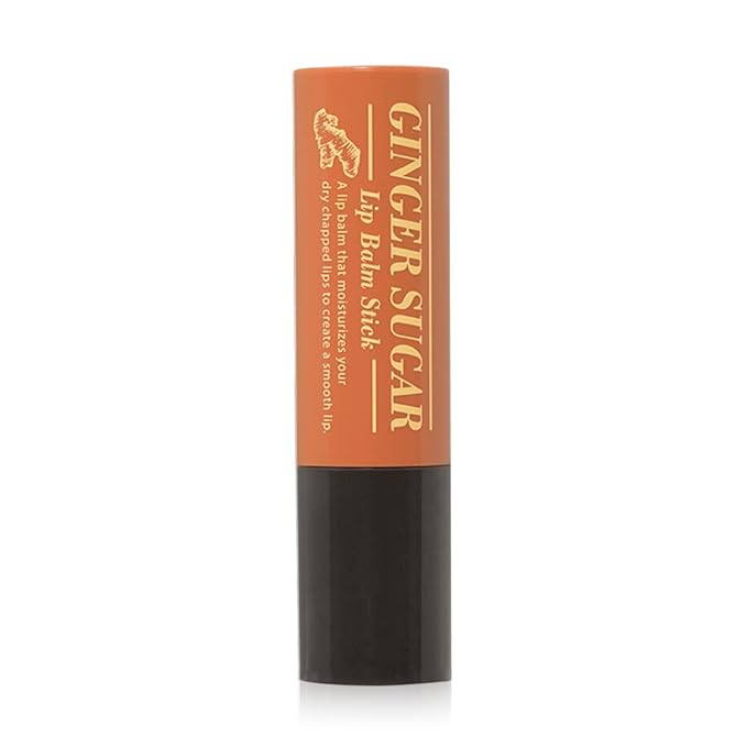 ETUDE Ginger Sugar Lip BalmStick Treatment 4g | Gentle Korean Lip Skin Care| Smooth and Moist Lips| Natural Ingredients Nourish & Hydrate Ginger, Sugar, Shea Butter Give Moisturizing Relaxing Effect-Velvo Beauty