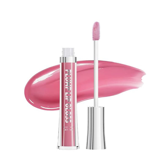 ibcccndc Lip Plumper gloss,Natural Lip Plumper,High Shine Lip Plumper,Lip Enhancer for Fuller,Sexy Lip Gloss,Shiny Lip Gloss For Girls and Women (6)-Velvo Beauty