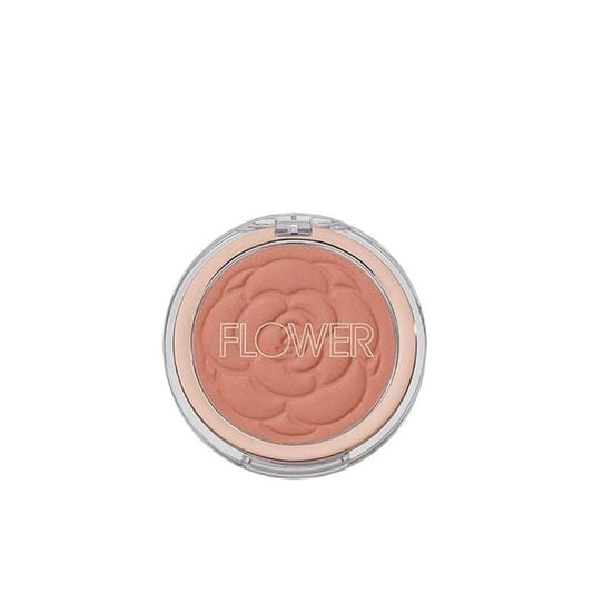 FLOWER Beauty By Drew Barrymore Blush Powder - Matte or Shimmer Natural Glow - Warms Complexion + Rosy Glow - Long-Lasting + Enhances Skin Tone - Blends on Smooth + Silky - Cruelty-Free + Vegan (Spic ed Petal)-Velvo Beauty