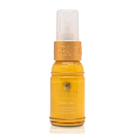 SPA CEYLON White Rice Intensive Under Eye Treatment Concentrate | Dark Circles Under Eye Treatment | Reduces Appearance of Wrinkles and Fine Lines | Hydrating | 20 ml-Velvo Beauty