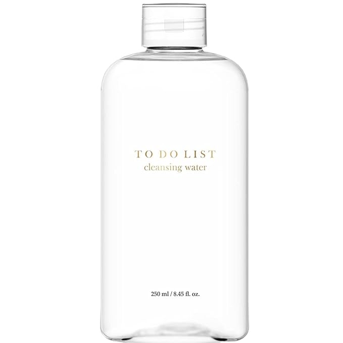 TO DO LIST Cleansing Water | Premium Micellar Water Make up Remover | Oil-free Lip & Eye Makeup Remover | Agua Micelar Cleanser | 8.45 Fl. Oz. | Korean Skin Care For All Skin Types-Velvo Beauty