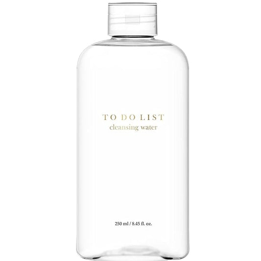 TO DO LIST Cleansing Water | Premium Micellar Water Make up Remover | Oil-free Lip & Eye Makeup Remover | Agua Micelar Cleanser | 8.45 Fl. Oz. | Korean Skin Care For All Skin Types-Velvo Beauty