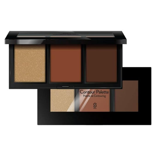 Sistar Shimmer Contour Palettes Define Natural Depth Lighten Darken Shading Bronzing And Highlighting-Velvo Beauty