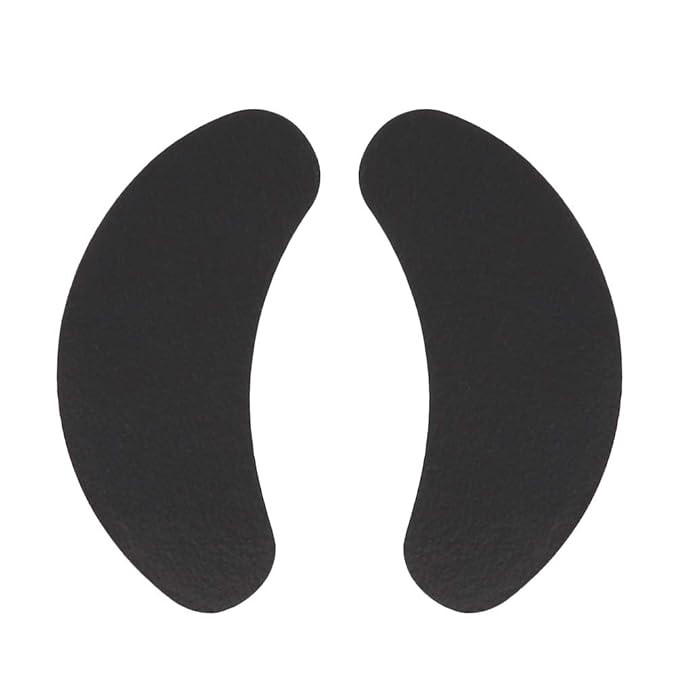 Under Eye Pads, 50 Pairs Eye Gel Pads, Eyelash Extension Pads for Eyelash Extensions Eye Mask Beauty Tool, Black-Velvo Beauty