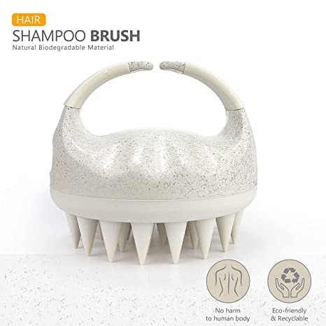 Sndyi 2 Pcs Scalp Massager Shampoo Brush, Scalp Scrubber with Soft Silicone Bristles, Scalp Exfoliator for Dandruff Removal, Scalp Massager for Hair Growth, Wet Dry Hair Brush for Scalp Care-Velvo Beauty