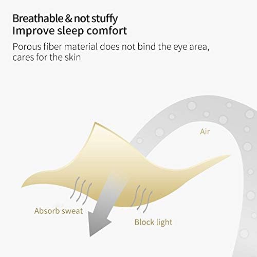 PERFECTSIGHT Sleep Eye Masks Silk Sleep Eye Cover Lightweight Adjustable Eyeshade Mask Satin Night Eyeshade Cover for Women Men Sleep Travel Nap (Cat-Green)-Velvo Beauty