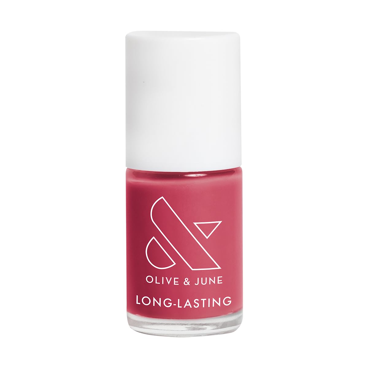 Olive & June Long Lasting Nail Polish | Plump Gel-Like Finish No Lamp Needed | Lasts up to 10 days | Salon-Quality Color at Home | 15-Free Vegan Cruelty-Free Chip-Resistant Shine | LD Rosy Neutral-Velvo Beauty