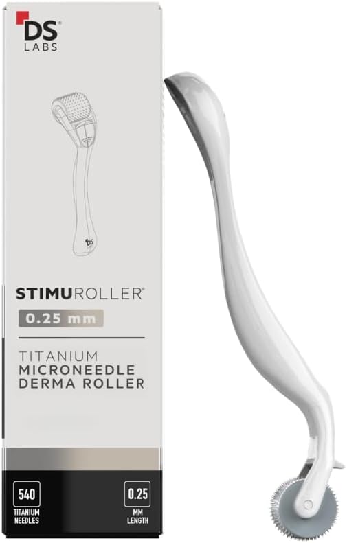 DS Labs StimuROLLER Hair Micro-Needle Hair Stimulation System 0.25mm, Packaging May Vary-Velvo Beauty