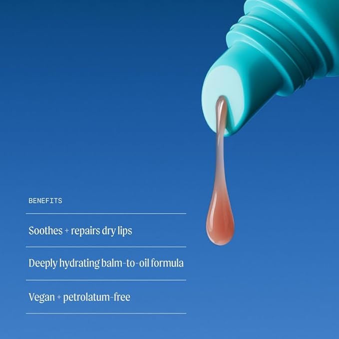 Kinship Supermelt Lip Plumping Jelly Mask - Moisturizing Daily Lip Treatment + Hyaluronic Acid - Hydrating + Exfoliating Lip Gloss - Soft, Smooth, Plump - Quick Melting Balm - Soothe Dry Lips (.3 oz)-Velvo Beauty