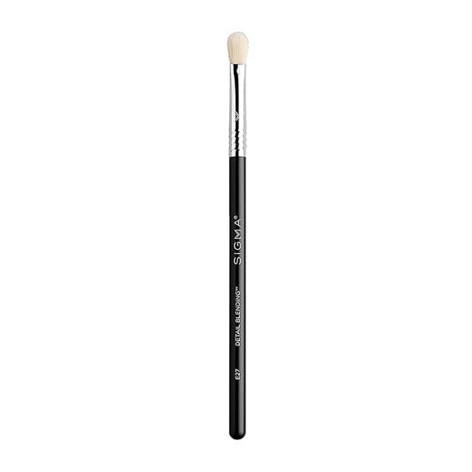 Sigma Beauty Professional E27 Detail Eyeshadow Blending Brush – Eyeshadow Application and Blending Brush - Apply Pigment and Blend Harsh Lines for a Well Blended Effect (1 Brush)-Velvo Beauty