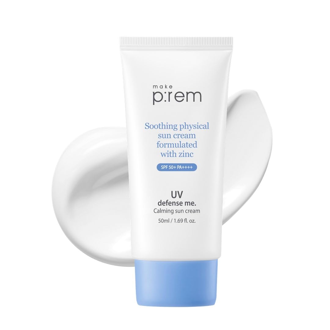 MAKE P:REM UV Defense Me. Calming Sun Cream-Velvo Beauty