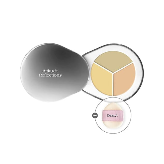 Dr.Althea Dear.A Perfect Cover Concealer Palette - Vegan Fomula, Conceal, Cover, Correct, Contour, Highlight, Multi concealer balette, Finger puff included (C02)-Velvo Beauty