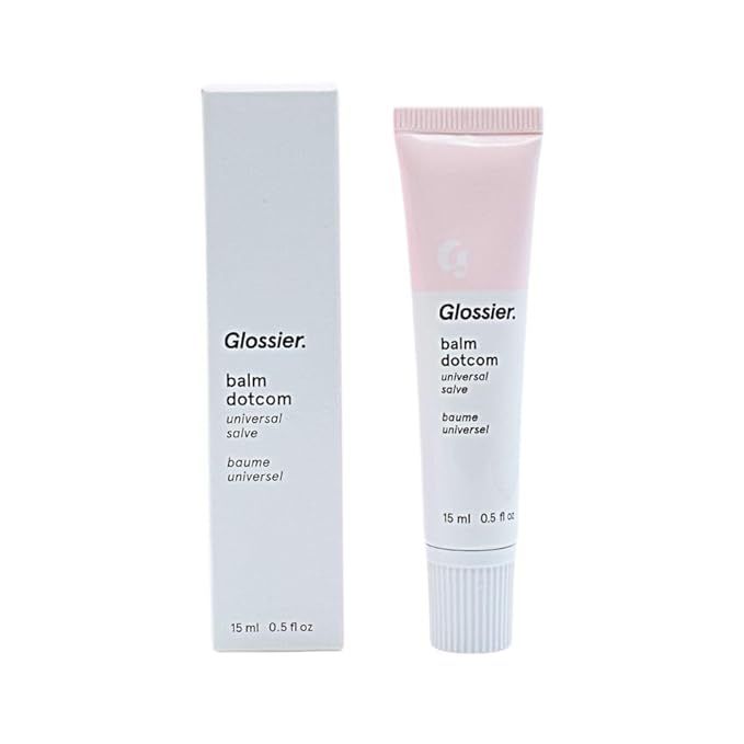 Glossier Balm Dotcom Lip Balm and Skin Salve - Original - Clear-Velvo Beauty