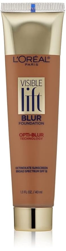 L'oreal Paris Visible Lift Blur Foundation, 212 Classic Tan, 1.3 Fluid Ounce-Velvo Beauty