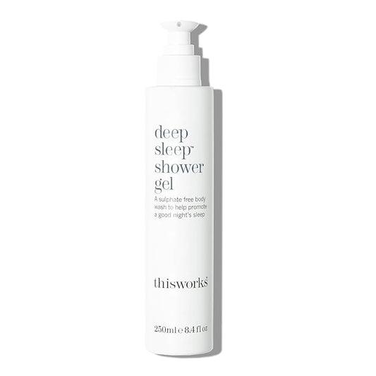 THISWORKS deep sleep shower gel: Calms the Mind and Protects the Skin, 8.4 fl oz (250ml)-Velvo Beauty