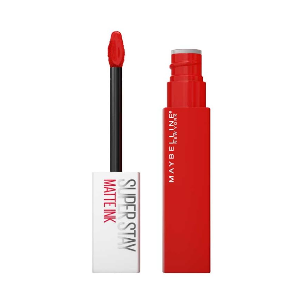 Maybelline New York SuperStay Matte Ink Liquid Lipstick, Spiced Edition, Individualist, 0.17 Ounce-Velvo Beauty