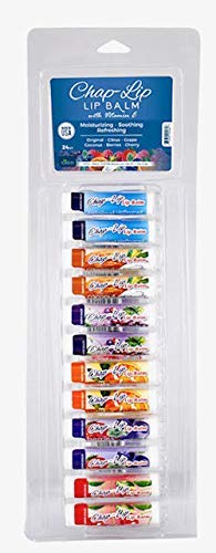 Chap-Lip Lip Balm Assorted Flavors 24 Pack Display (1 Pack)-Velvo Beauty