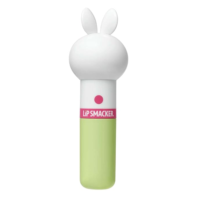 Lip Smacker Lippy Pals Bunny Rabbit, Flavored Moisturizing & Smoothing Soft Shine Lip Balm, Hydrating & Protecting Fun Tasty Flavors, Cruelty-Free & Vegan - Hoppy Carrot Cake-Velvo Beauty
