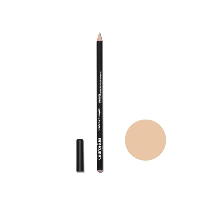 [K-Beauty Makeup] Courcelles Concealer Pencil CC706/CC707/CC708, Hard type-Natural Cover, light, medium, dark beige (CC708-Dark Beige)-Velvo Beauty