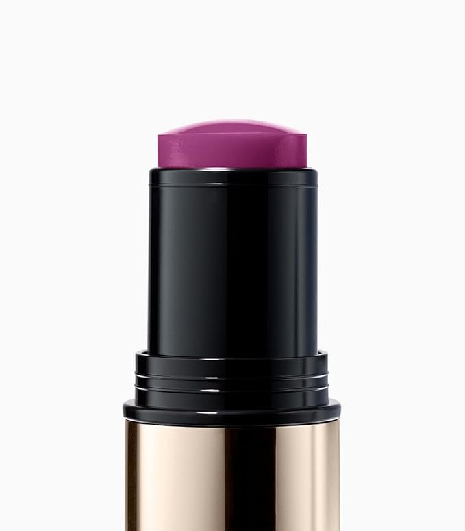 MAKE Beauty Heat Stroke Cream Blush Stick for Cheeks with Natural Hydrating Dewy Finish. Creamy Gel Blush Balm - Shade Slush, Violet Purple Cheek Tint-Velvo Beauty