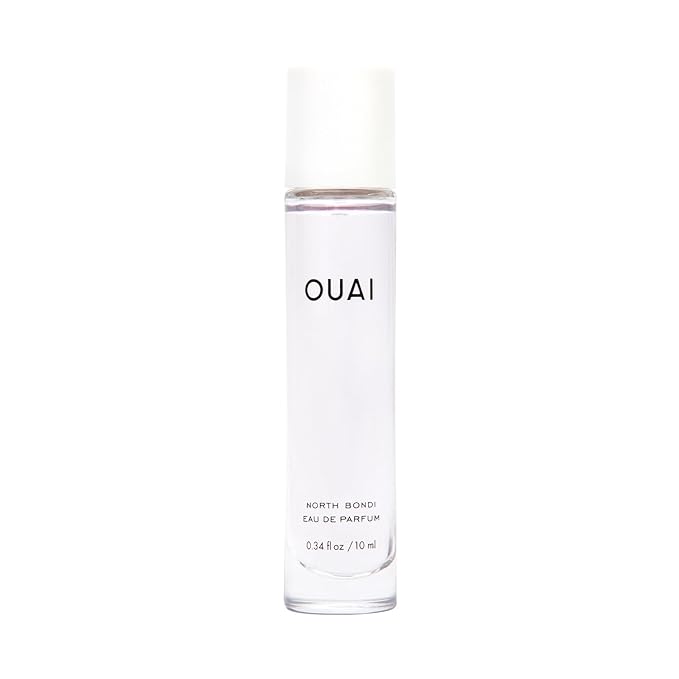 OUAI North Bondi Eau de Parfum Travel Size - Elegant Womens Perfume for Everyday Wear - Fresh Floral Scent has Notes of Lemon, Jasmine & Bergamot with Delicate Hints of Violet and White Musk (.34 Oz)-Velvo Beauty