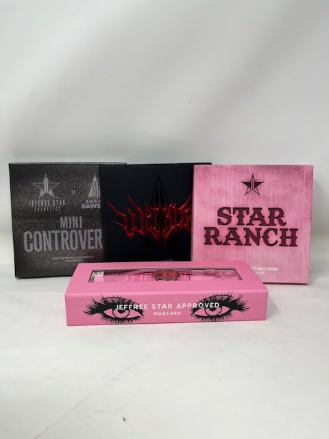Jeffree Star Cosmetics Birthday Gift Box for Any Holiday Make Up Bundle Set - 4 pcs Bundle-Velvo Beauty