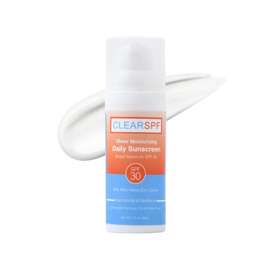 ClearSPF Daily Moisturizing Sunscreen (Sheer)-Velvo Beauty