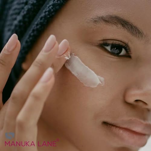 Manuka Lane Hyaluronic Acid Day Cream for Face and Neck with Oat Kernel Extract, Camellia Seed Oil & Sweet Almond Oil | Plant Based Formula | Carefully formulated to keep your skin young and healthy!-Velvo Beauty