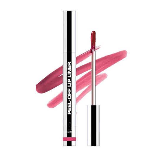 Longwear Peel-off Lip Stain Marker Peel Off with Vitamin E - Smudge-Resistant Lip Liner & Base for All Skin Types (00#)-Velvo Beauty