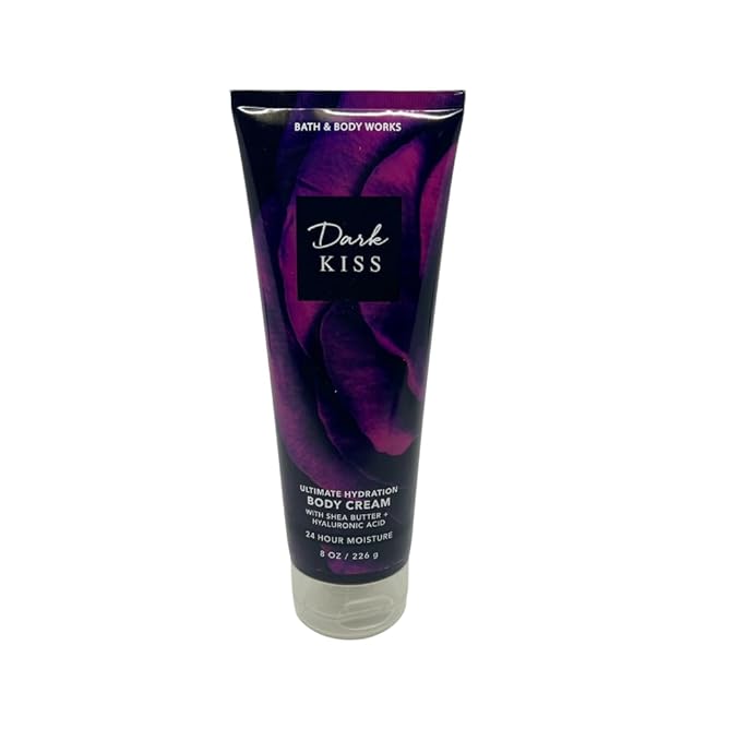 Bath & Body Works DARK KISS 2-piece Gift Set with a Red Bow for Holidays & Gifts - Fine Fragrance Mist & Ultimate Hydration Body Cream-Velvo Beauty