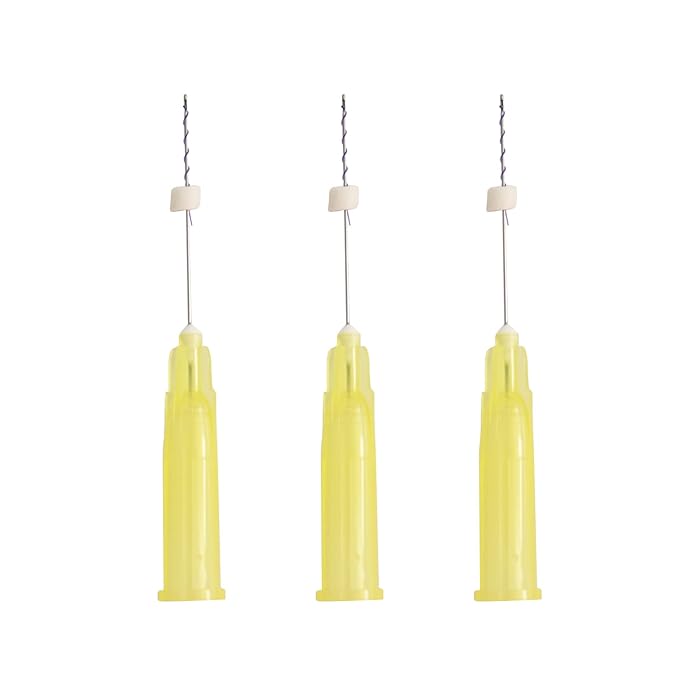 Pdo Threads Eye Lift for Eyes, Mono Screw Type, B-Type, 30G25MM, 20pcs-Velvo Beauty