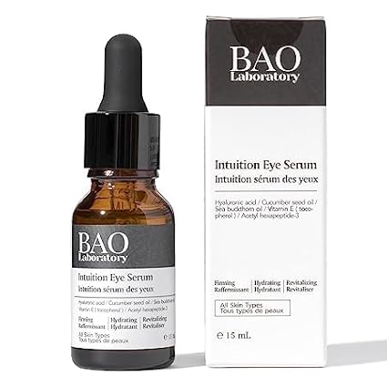 Intuition Eye Serum | Vitamin E, Cucumber Seed Oil And Hyaluronic Acid | Eye Serum for Wrinkles, Finelines and Dark Spots | Best Eye Serum For All Skin Types (15 ML)-Velvo Beauty
