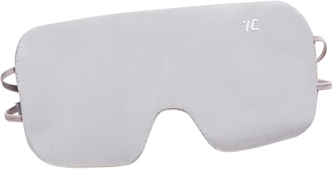 7C Soft Sleep Mask - Eye Mask - Hyaluronic Acid Anti-Aging Under Eye Cover with Adjustable Ear Elastic Straps for Full Night Sleep, Nap, Reduces Puffy Eyes Gifts-Velvo Beauty