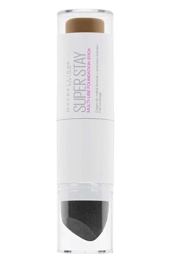 Maybelline New York Super Stay Foundation Stick for Normal To Oily Skin, Warm Coconut, 0.25 Ounce-Velvo Beauty
