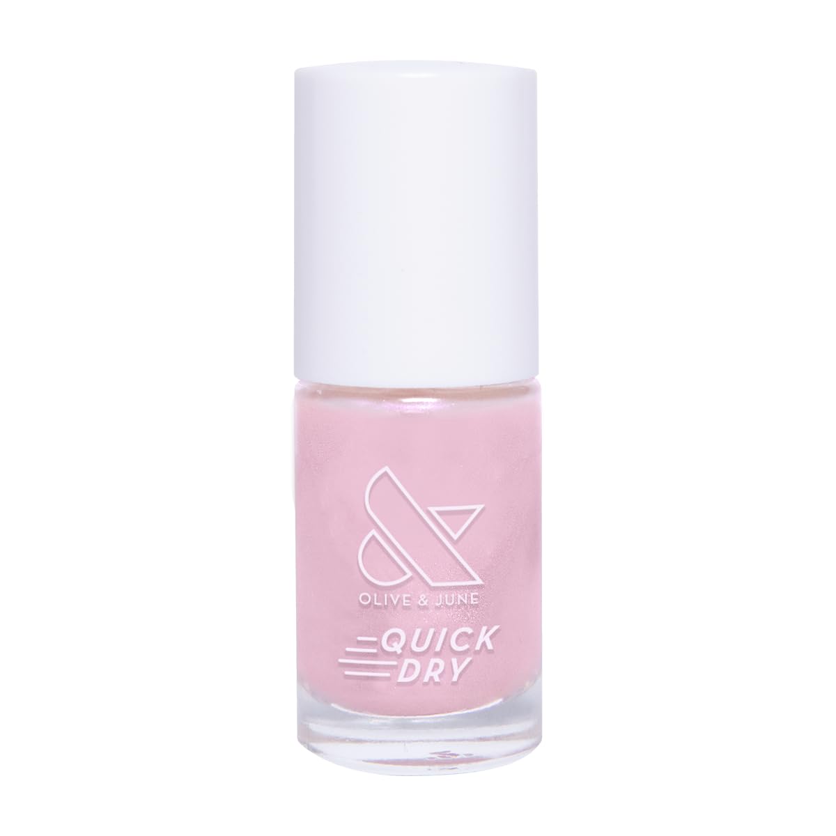 Olive & June Quick Dry Nail Polish | Instant Fast-Drying Smudgeproof Color | 15-free Vegan Cruelty-Free Formula | Lasts up to 5 Days |Salon-Quality Manicure Pedicure at Home |Baroque Pearly Iridescent-Velvo Beauty