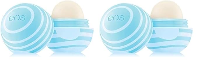 eos 100% Natural Lip Balm- Vanilla Mint, All-Day Moisture, Made for Sensitive Skin, Lip Care Products, 0.25 oz (Pack of 2)-Velvo Beauty