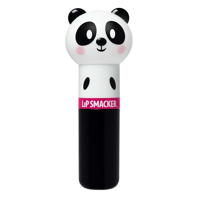 Lip Smacker Lippy Pals, Flavored Moisturizing & Smoothing Soft Shine Lip Balm, Hydrating & Protecting Fun Tasty Flavors ,Cruelty-Free & Vegan - Cuddly Cream Puff-Velvo Beauty