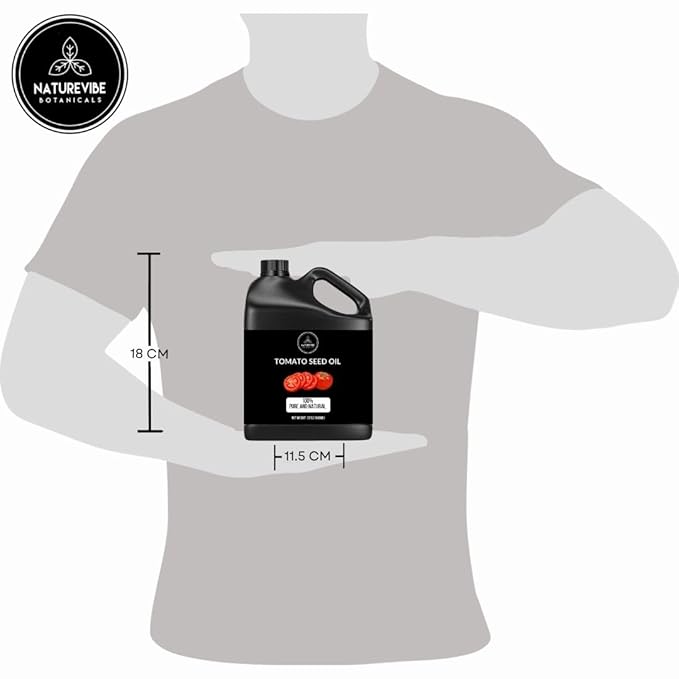 Naturevibe Botanicals Tomato Oil 32 Ounces | 100% Pure and Natural | Great for Skin Care and Hair Care-Velvo Beauty