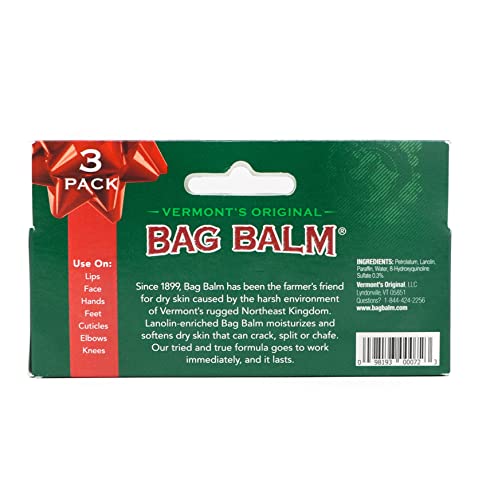 Bag Balm Skin Moisturizer Mini Tin Gift Box (Set of 3)-Velvo Beauty