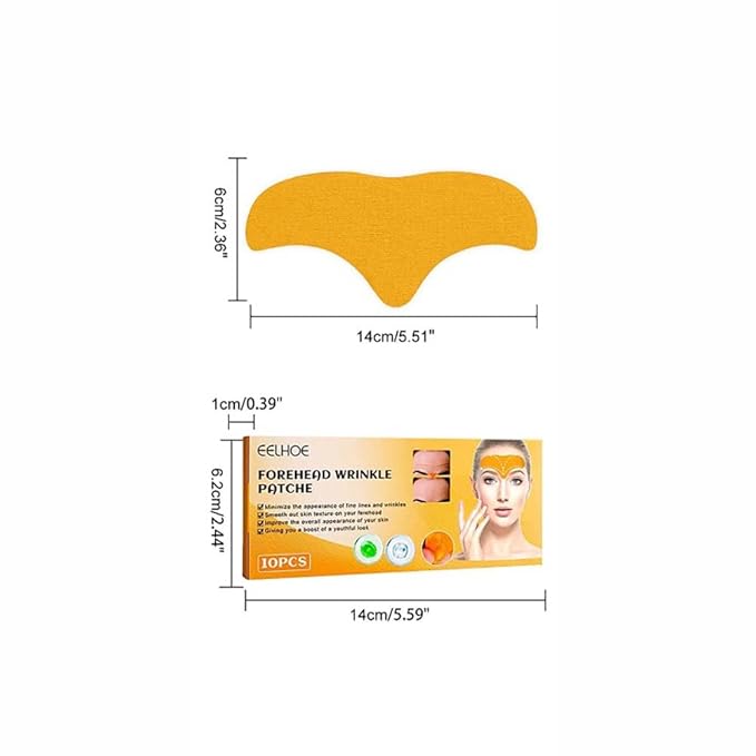 Forehead Wrinkle Patches Anti-wrinkle Pad Forehead Skin Lifting Firming Tightening Care Strips Removing Fine Lines Moisturizing-Velvo Beauty